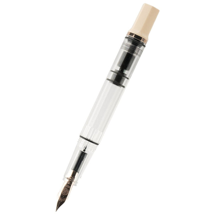 TWSBI ECO Fountain Pen - Creme - Rose Gold Trim - Pen Boutique Ltd