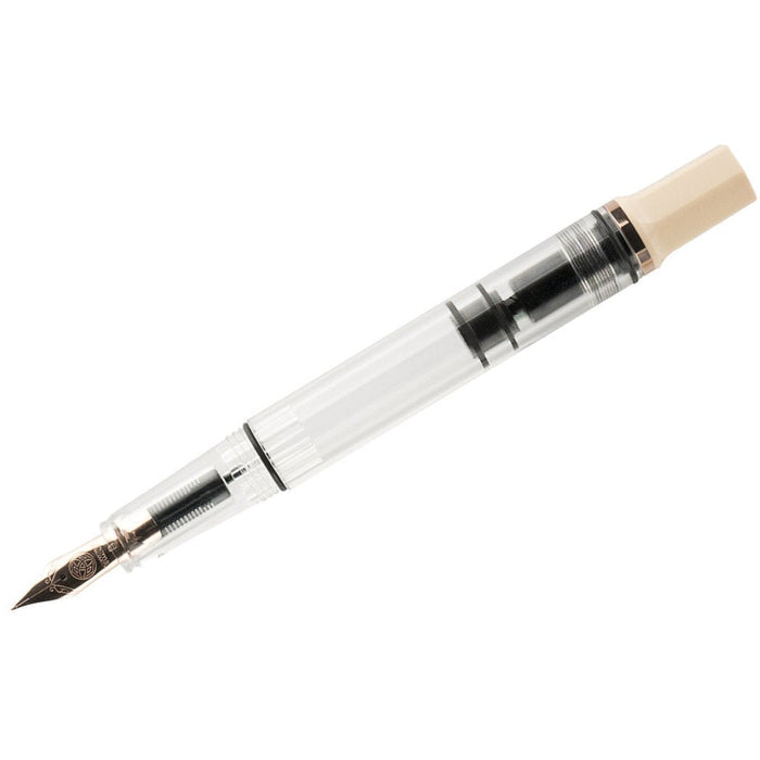 TWSBI ECO Fountain Pen - Creme - Rose Gold Trim - Pen Boutique Ltd