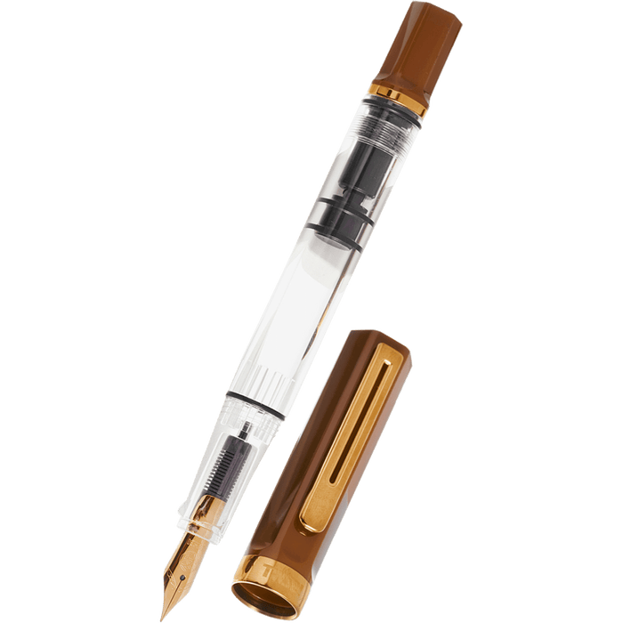 TWSBI Eco Fountain Pen - Espresso - Bronze Trim (Special Edition) - Pen Boutique Ltd