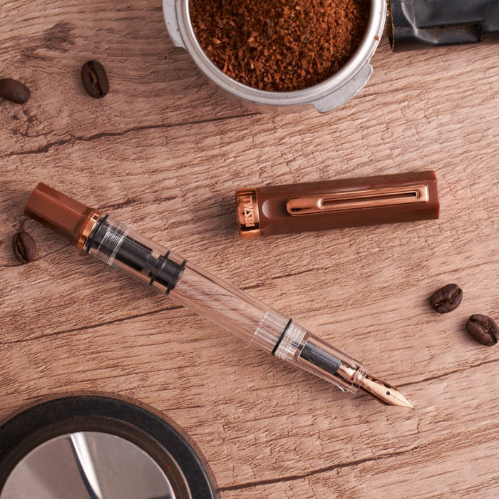 TWSBI Eco Fountain Pen - Espresso - Bronze Trim (Special Edition) - Pen Boutique Ltd