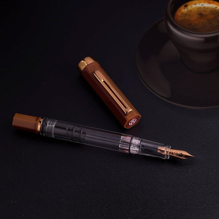 TWSBI Eco Fountain Pen - Espresso - Bronze Trim (Special Edition) - Pen Boutique Ltd
