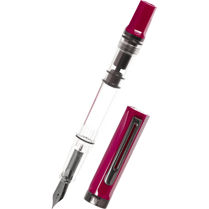 TWSBI Eco Fountain Pen - Plum - Onyx Trim - Pen Boutique Ltd