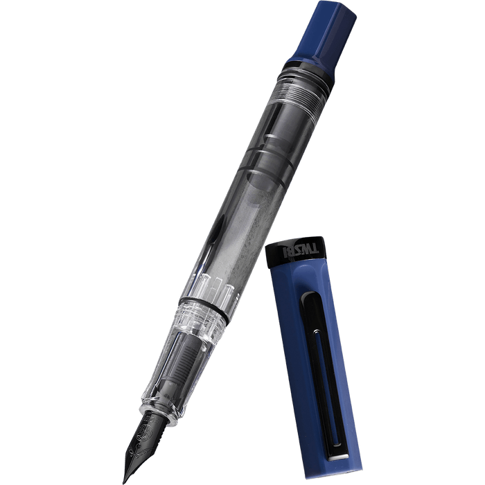 TWSBI Eco Fountain Pen - Slate Blue with Onyx - Pen Boutique Ltd