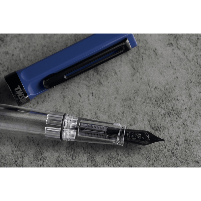 TWSBI Eco Fountain Pen - Slate Blue with Onyx - Pen Boutique Ltd