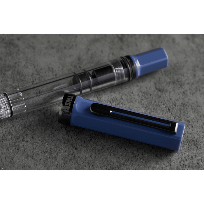 TWSBI Eco Fountain Pen - Slate Blue with Onyx - Pen Boutique Ltd