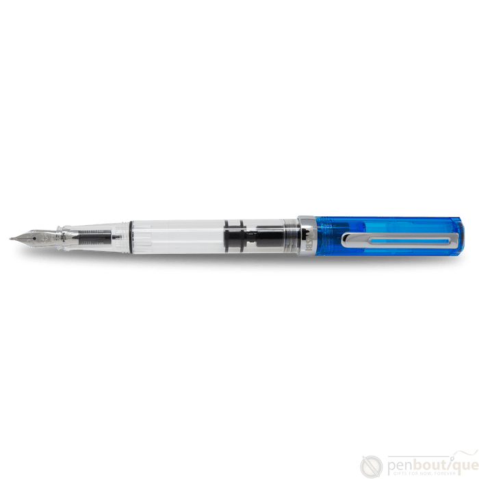 TWSBI Eco Fountain Pen - Transparent Blue - Pen Boutique Ltd