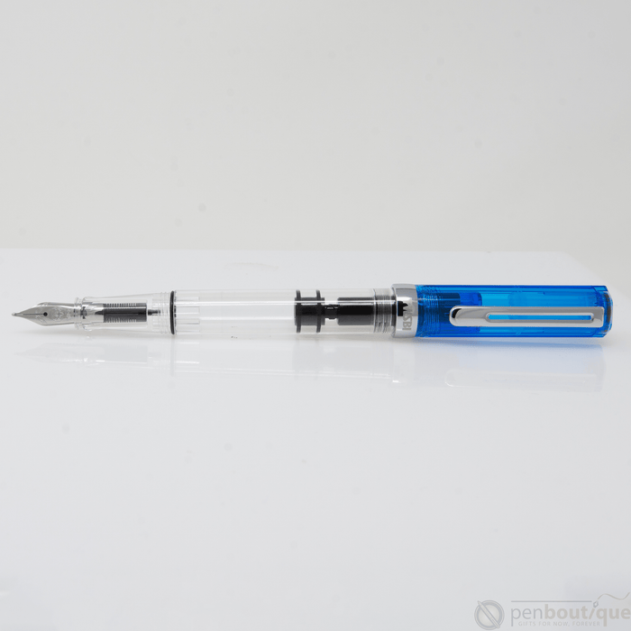 TWSBI Eco Fountain Pen - Transparent Blue - Pen Boutique Ltd