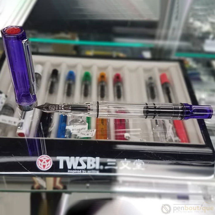 TWSBI Eco Fountain Pen - Transparent Purple ( Special Edition) - Pen Boutique Ltd