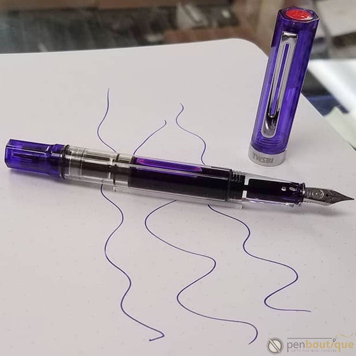 TWSBI Eco Fountain Pen - Transparent Purple ( Special Edition) - Pen Boutique Ltd