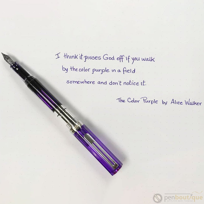 TWSBI Eco Fountain Pen - Transparent Purple ( Special Edition) - Pen Boutique Ltd