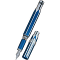 TWSBI Precision Fountain Pen - Gemini Blue (Limited Production) - Pen Boutique Ltd