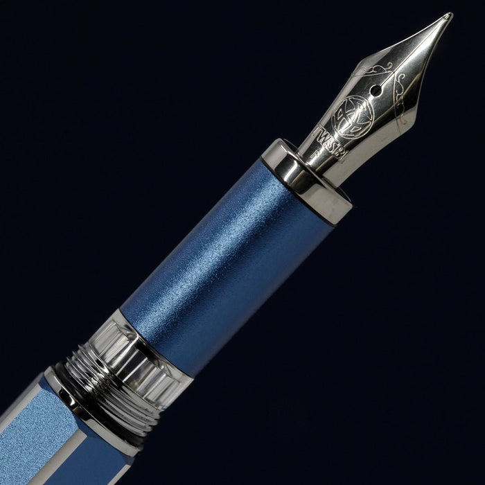 TWSBI Precision Fountain Pen - Gemini Blue (Limited Production) - Pen Boutique Ltd