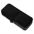 Visconti Classic Leather Three Pen Case - Black - Pen Boutique Ltd