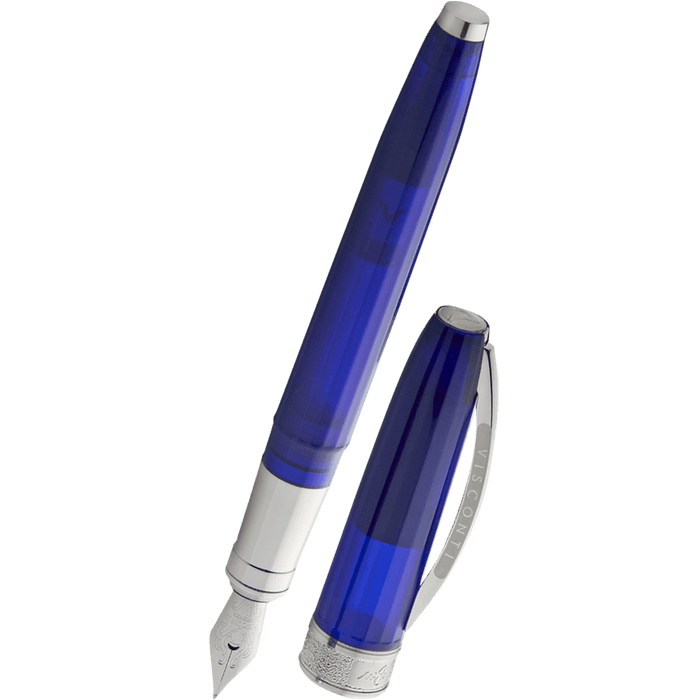 Visconti Michelangelo Fountain Pen - Blue - Pen Boutique Ltd