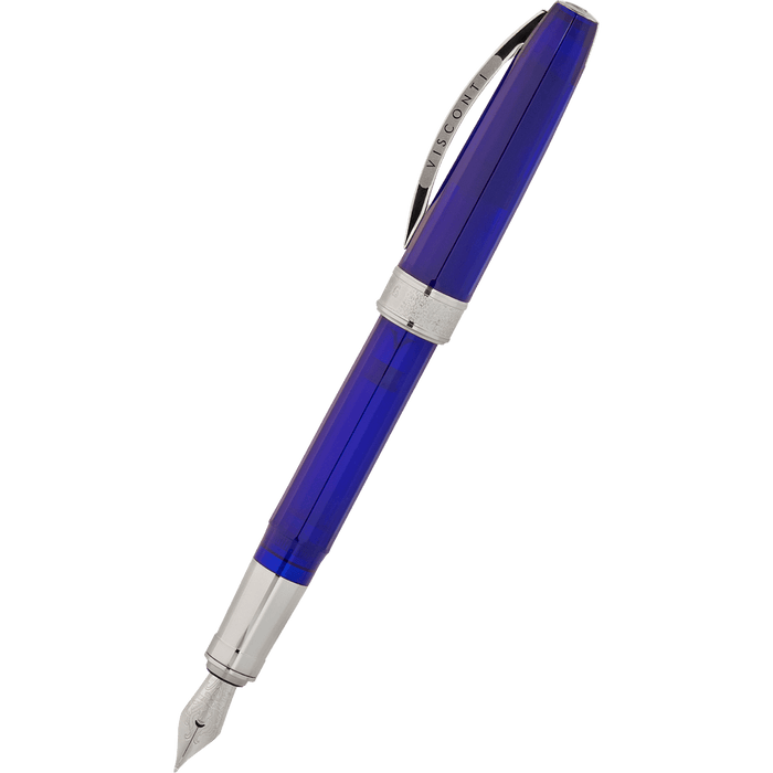 Visconti Michelangelo Fountain Pen - Blue - Pen Boutique Ltd