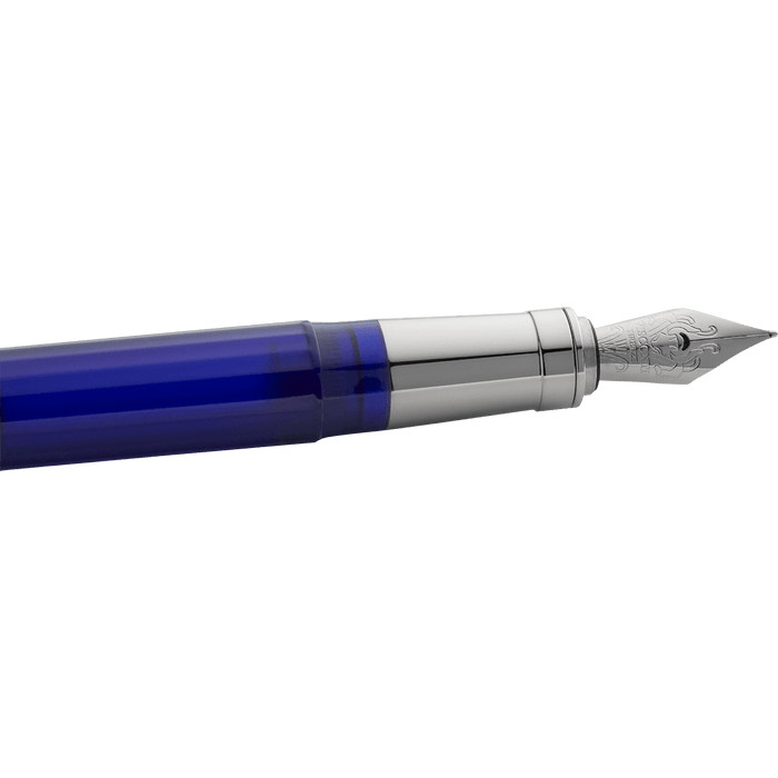 Visconti Michelangelo Fountain Pen - Blue - Pen Boutique Ltd
