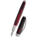 Visconti Michelangelo Fountain Pen - Red - Pen Boutique Ltd