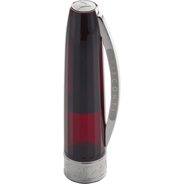 Visconti Michelangelo Fountain Pen - Red - Pen Boutique Ltd