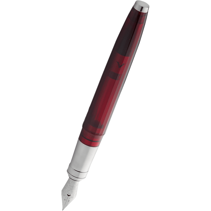 Visconti Michelangelo Fountain Pen - Red - Pen Boutique Ltd