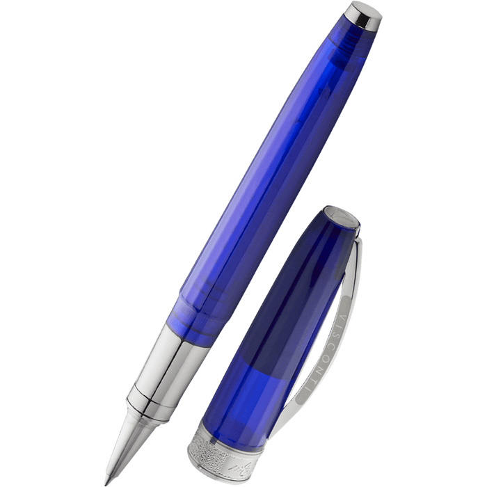 Visconti Michelangelo Rollerball Pen - Blue - Pen Boutique Ltd