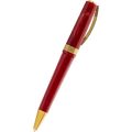 Visconti Opera Gold Ballpoint Pen - Red - Pen Boutique Ltd