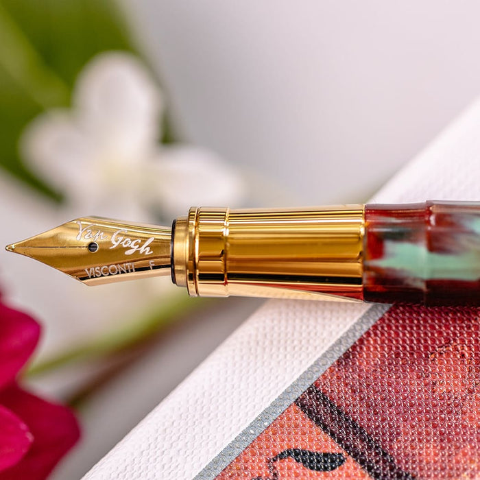 Visconti Van Gogh Fountain Pen - Flowering Plum Orchard - Pen Boutique Ltd
