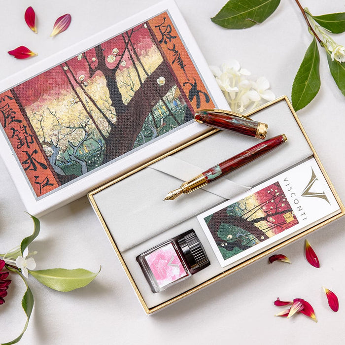 Visconti Van Gogh Fountain Pen - Flowering Plum Orchard - Pen Boutique Ltd