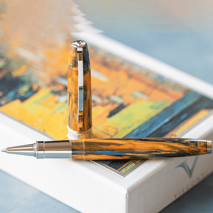 Visconti Van Gogh Rollerball Pen - Café Terrace at Night - Pen Boutique Ltd