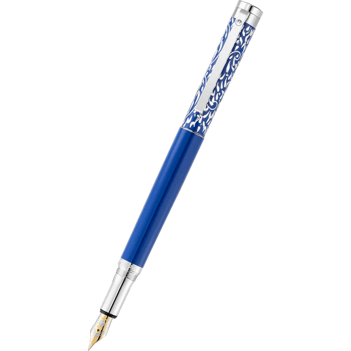 Waldmann Xetra Vienna Fountain Pen - Blue (Special Edition) - Pen Boutique Ltd