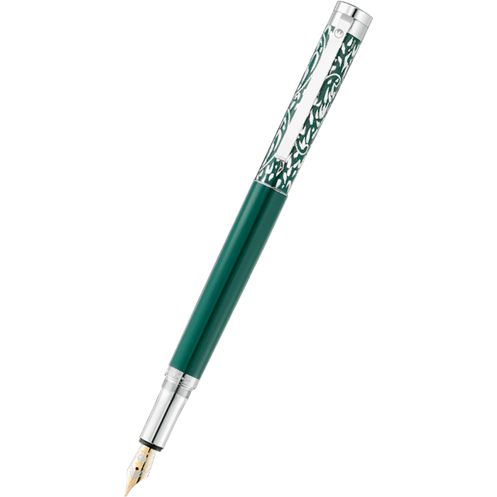 Waldmann Xetra Vienna Fountain Pen - Green (Special Edition) - Pen Boutique Ltd