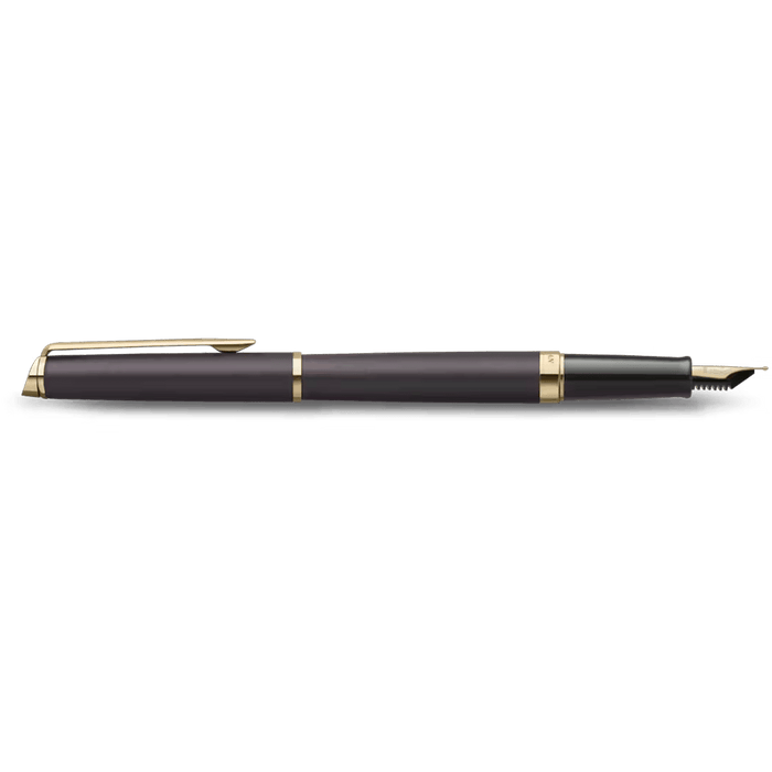 Waterman Hémisphère Fountain Pen - Understated Edit Lava Black - Pen Boutique Ltd