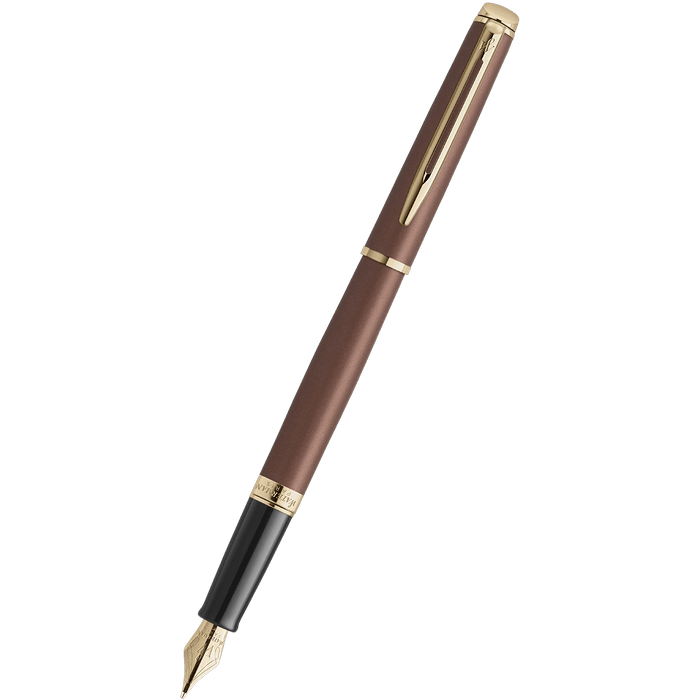 Waterman Hémisphère Fountain Pen - Understated Edit Metallic Copper Red - Pen Boutique Ltd