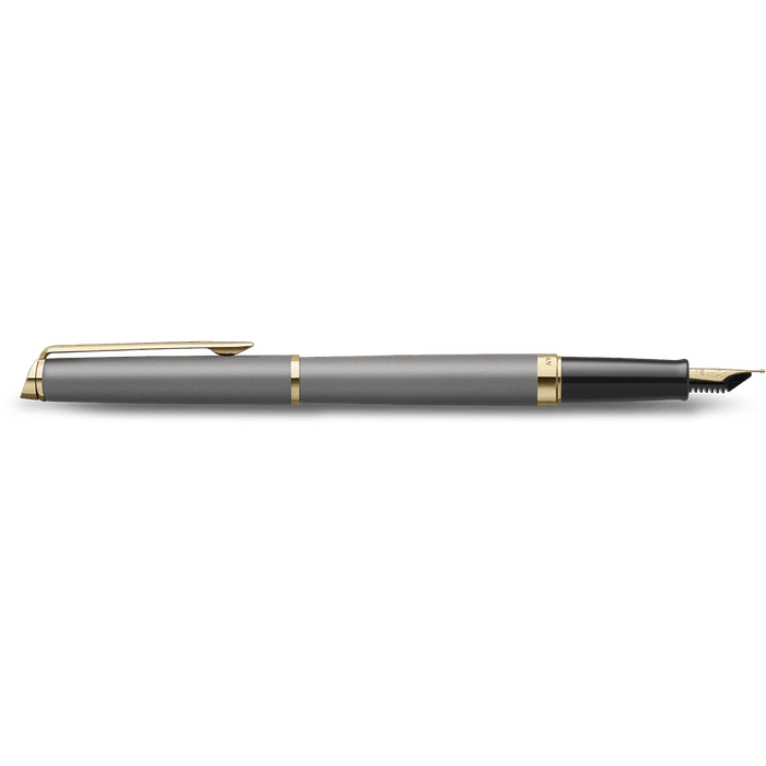 Waterman Hémisphère Fountain Pen - Understated Edit Metallic Grey - Pen Boutique Ltd