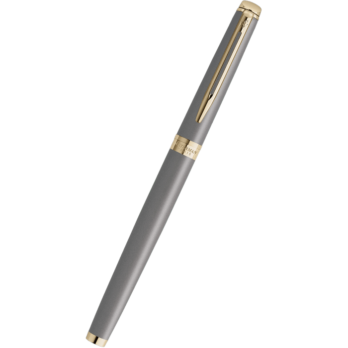 Waterman Hémisphère Fountain Pen - Understated Edit Metallic Grey - Pen Boutique Ltd