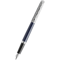 Waterman Hemisphere L'Essence du Bleu Fountain Pen - Metal & Blue - Pen Boutique Ltd