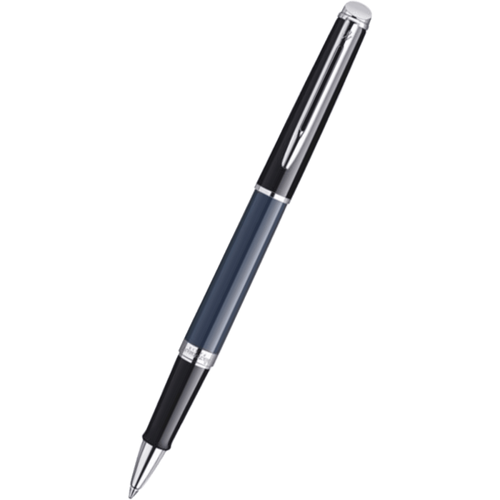 Waterman Hemisphere Rollerball Pen - Colour Blocking Black & Blue - Pen Boutique Ltd