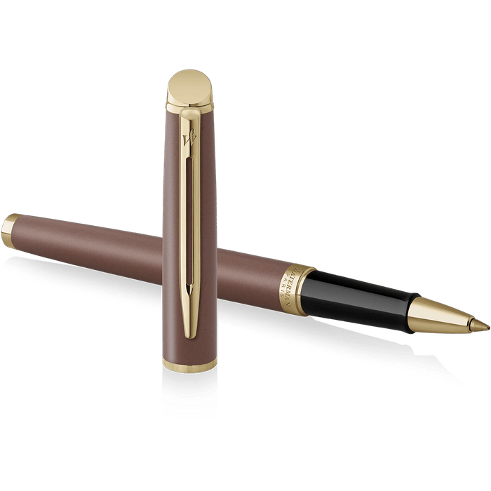 Waterman Hémisphère Rollerball Pen - Understated Edit Copper Red - Pen Boutique Ltd