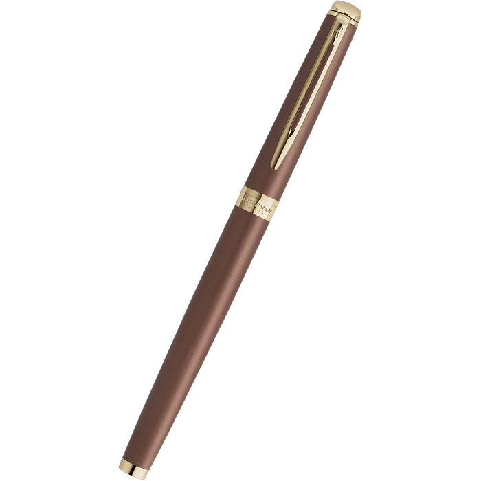 Waterman Hémisphère Rollerball Pen - Understated Edit Copper Red - Pen Boutique Ltd