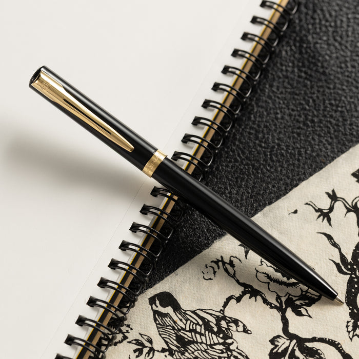 Waterman Impression Ballpoint Pen - Black GT - Pen Boutique Ltd