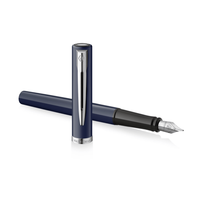 Waterman Impression Fountain Pen - Blue CT - Pen Boutique Ltd