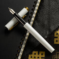 Waterman Impression Fountain Pen - White GT - Pen Boutique Ltd