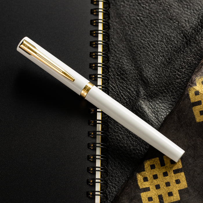 Waterman Impression Fountain Pen - White GT - Pen Boutique Ltd