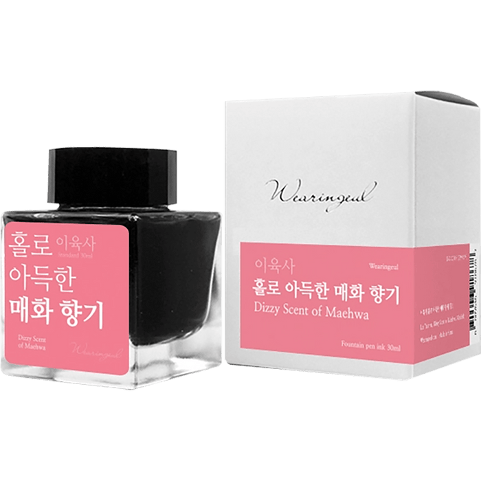 Wearingeul The Color of Literature Ink Bottle - Dizzy Scent of Maehwa - 30ml - Pen Boutique Ltd