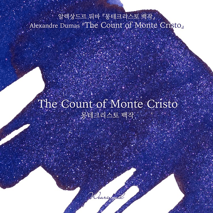 Wearingeul The Color of Literature Ink Bottle - The Count of Monte Cristo - 30ml - Pen Boutique Ltd