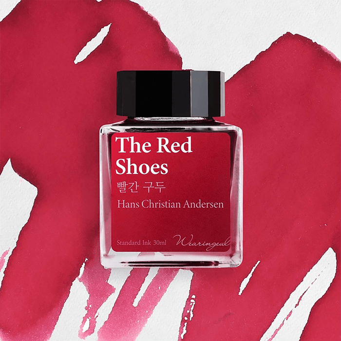 Wearingeul The Color of Literature Ink Bottle - The Red Shoes - 30ml - Pen Boutique Ltd