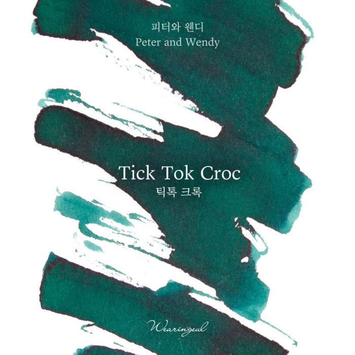 Wearingeul World Literature Ink Bottle - Tick Tock Croc (30ml) - Pen Boutique Ltd