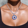 Winnipeg Jets Official NHL Logo Pendant in White Gold