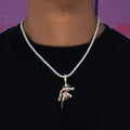 Wonder Woman Body Official DC Comics Pendant in Yellow Gold