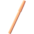 YStudio Glamour Evolve - Ocean Rollerball Pen - Sunset Orange - Pen Boutique Ltd